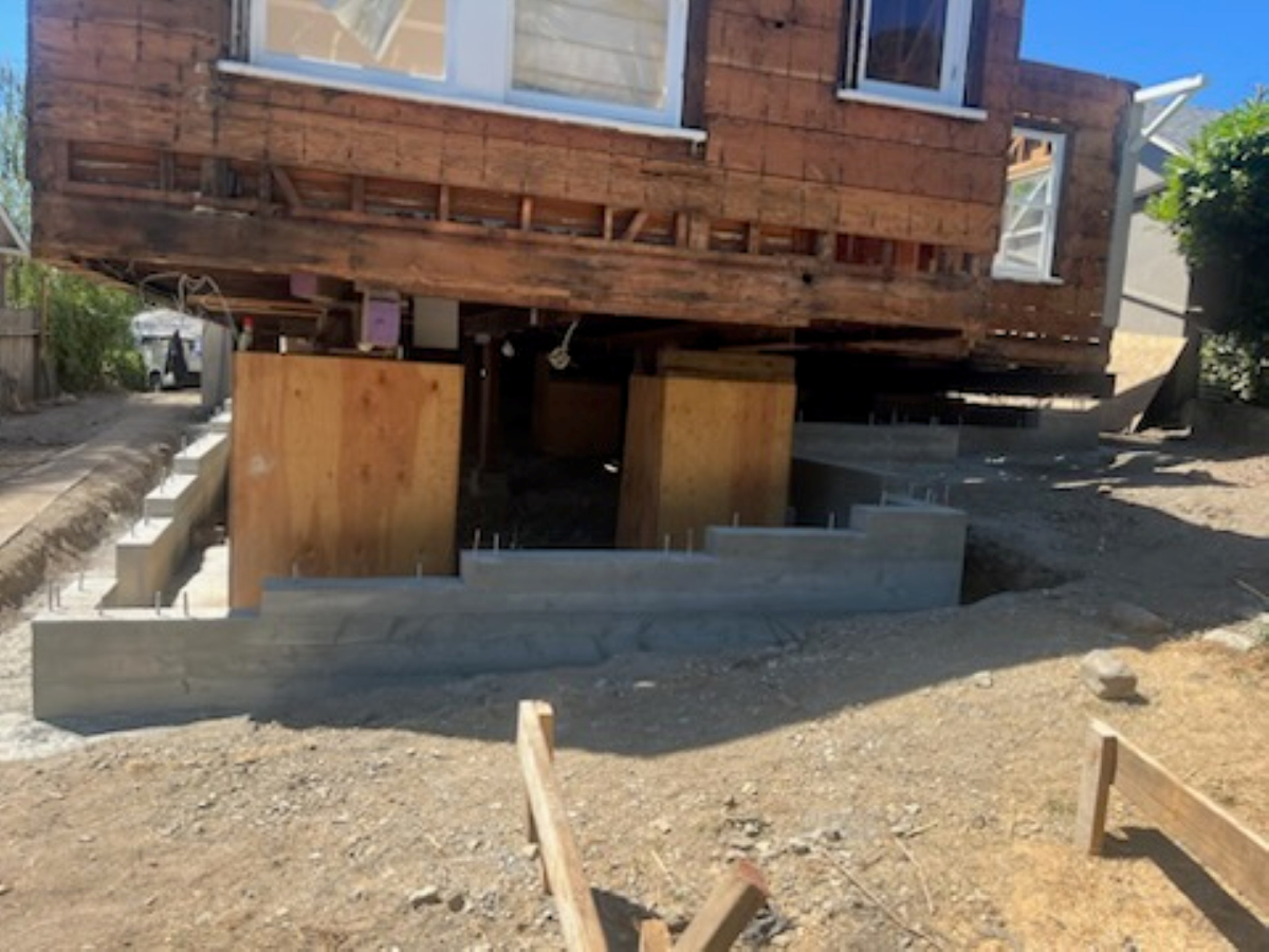 New house foundation