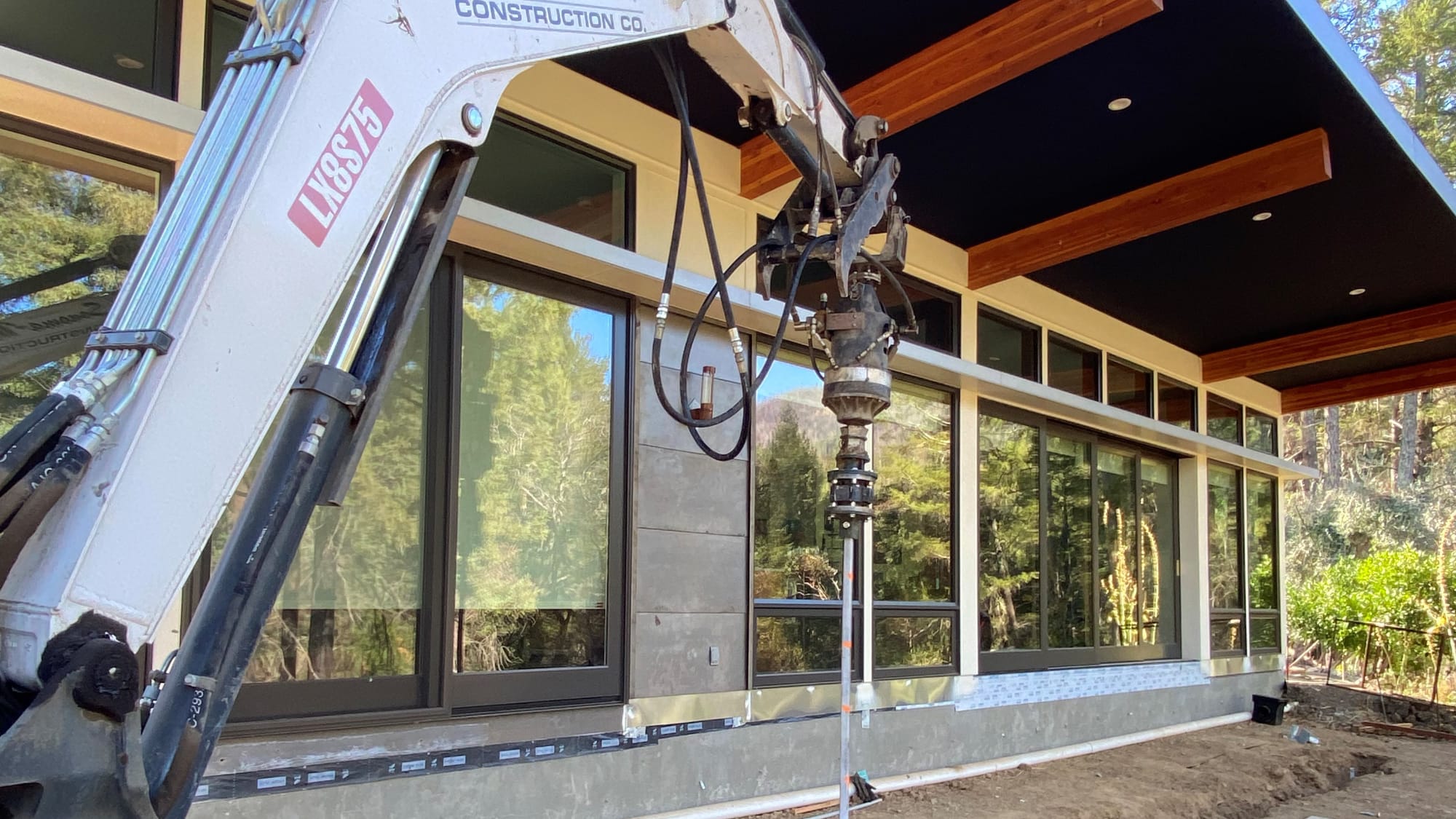 Helical Pier Drilling